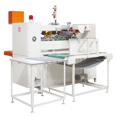 Doppia servo Semi-automatica High Speed Stitcher Col colore arancione