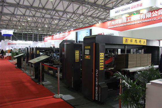 Macchina incollatrice-cucitrice automatica per scatole con velocità di incollaggio di 180 m/min