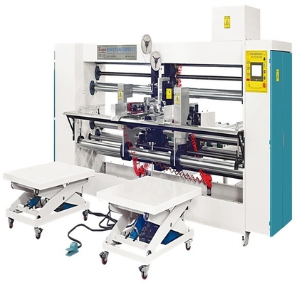 Macchina di cucitura a doppia testa semiautomatica 7180mm 11kw per cartone ondulato