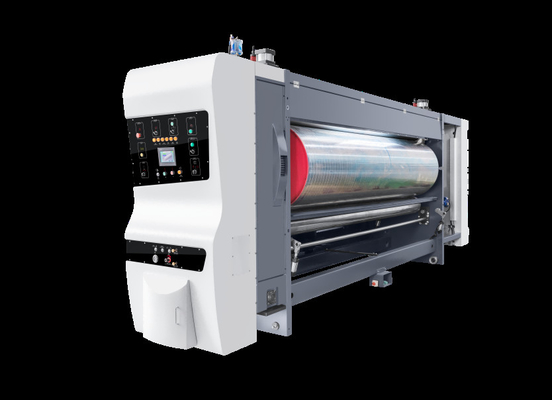 Macchina di taglio a fusoliera di scatola di cartone di stampa flessibile in acciaio completamente automatica